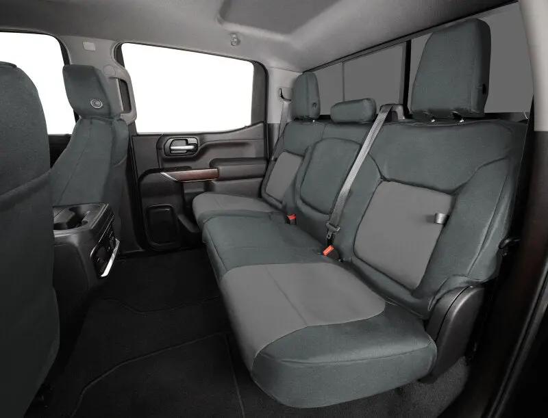Covercraft Endura Precisionfit Seat Covers – Front Row, Charcoal/Silver, 2021–2024 Ford Bronco 1