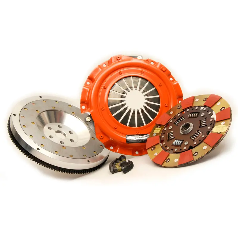 Dual Friction Clutch Kit With Pressure Plate, Disc, And Flywheel (Part #Df011401) 1