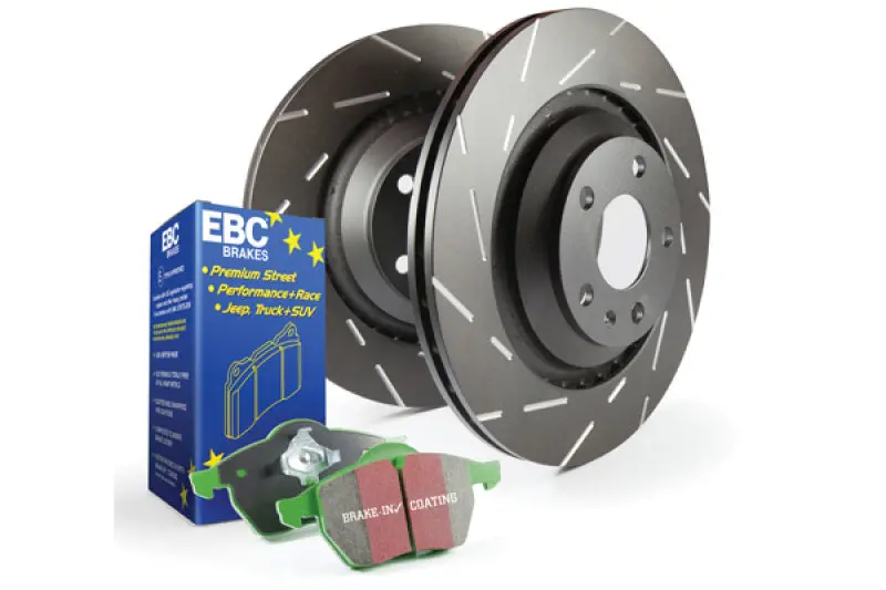 Ebc Greenstuff Street Performance Brake Kit – S2 Series Pads & Usr Drilled Rotors 1
