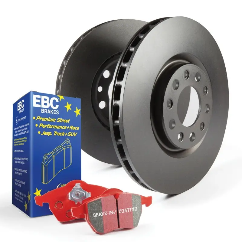 Ebc Redstuff Brake Pad And Rk Rotor Kit – S12 Series – Street & Track-Optimized 1