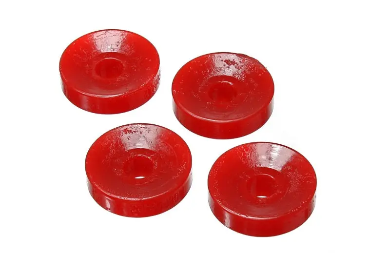 Energy Suspension Red Rear Upper Shock Mount Bushings — For 2006–2011 Honda Civic 1