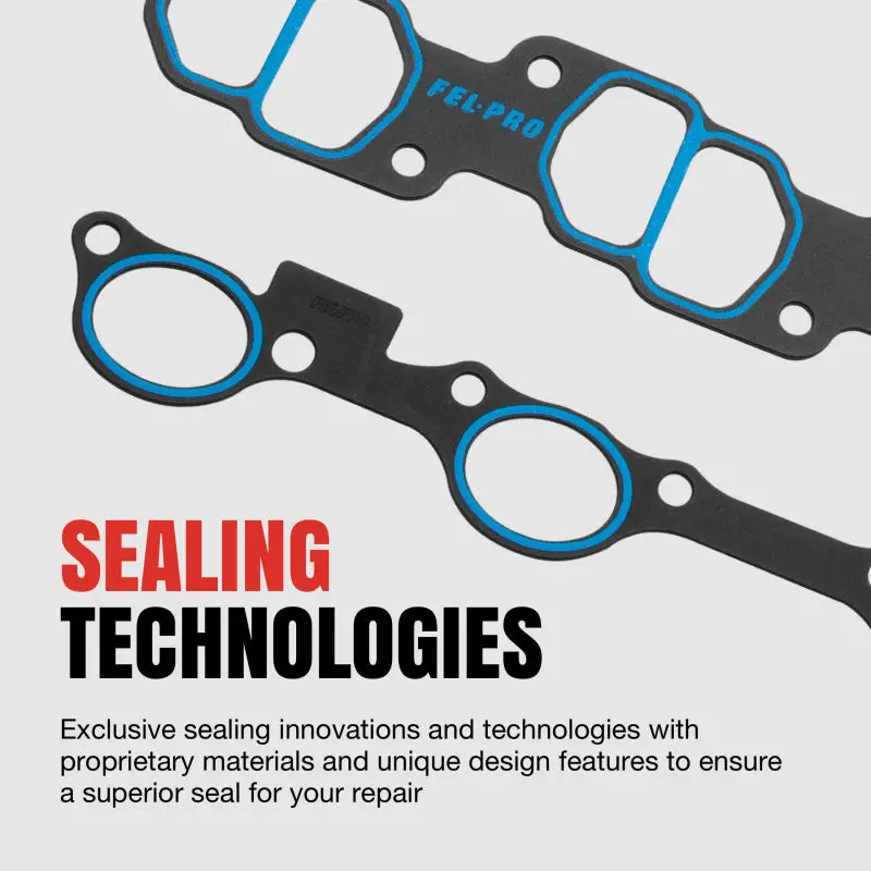 Fel-Pro Fuel Injection Plenum Gasket Set – Chevrolet K3500, Part Number Ms95787 2