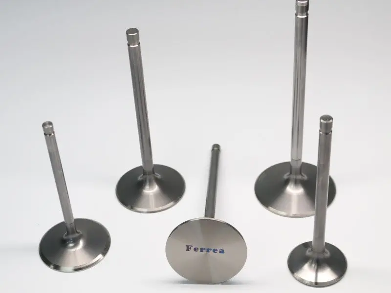 Ferrea Titanium Competition Intake Valve – Single Unit For Big-Block Chevy/Chrysler/Ford, 2.3In Stem, 11/32In Diameter, 5.45In Length, +0.200In Oversize (Drive Side Only) 2