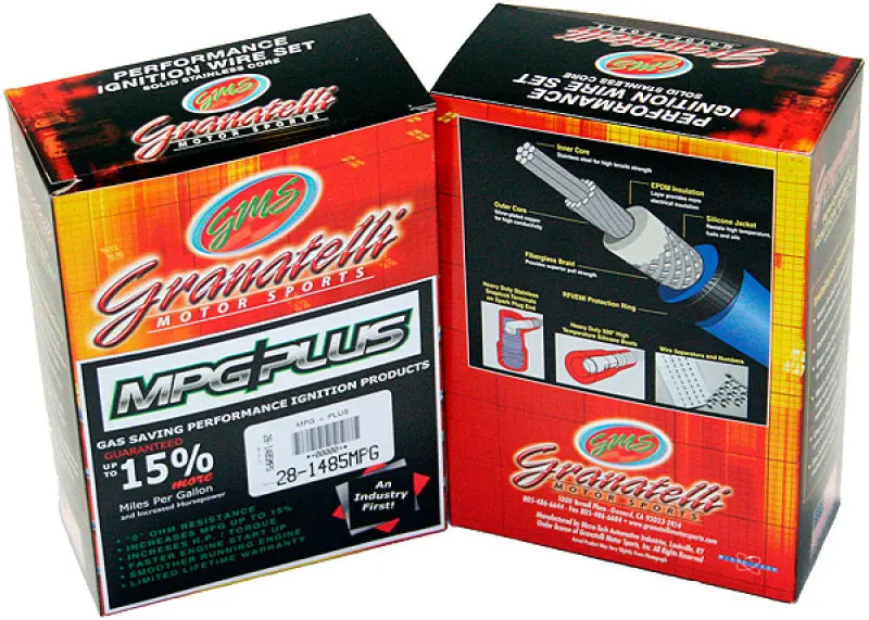 Granatelli Performance Ignition Wires For 1983–1986 Ford Mustang 3.8L Inline-Six 1