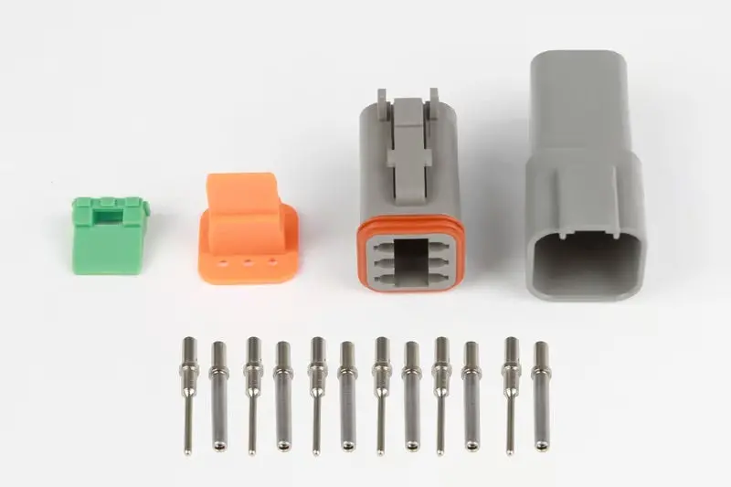 Haltech Deutsch Dt-6 Connector Kit – 13A Plug And Pins (Matching Set) 1