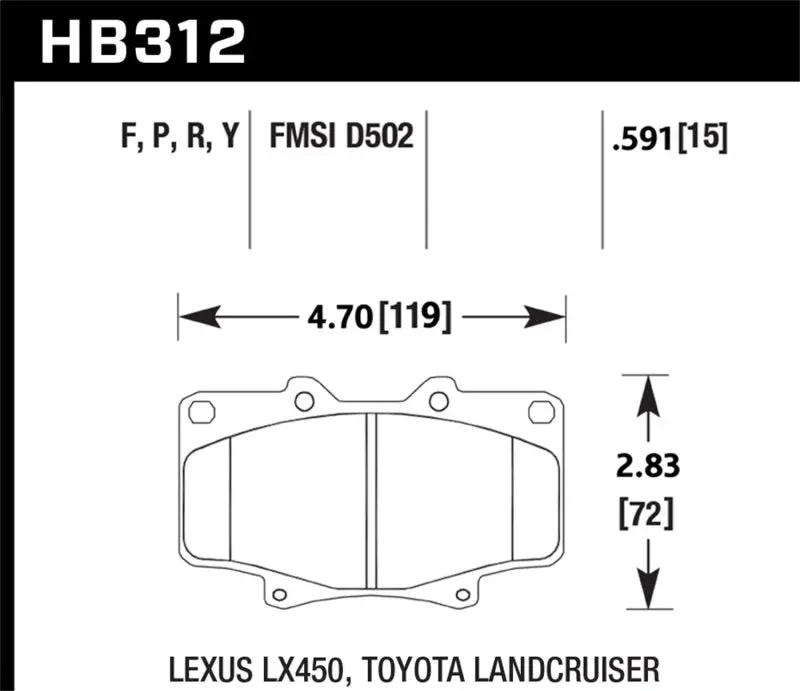 Hawk Lts Low-Torque Street Brake Pads – Quiet, Durable, Oem-Compatible 1