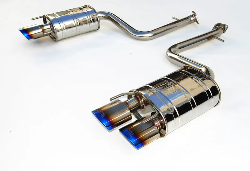 Invidia Titanium Axel-Back Exhaust System – Quad Rolled Tips, Performance Tuned For 2015+ Lexus Rc350 & Rc200T 1