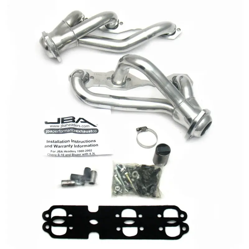 Jba Cat4Ward Ceramic-Coated Header For 1988–1995 & 2002–2003 Gm S-Series Trucks – 4.3L V6 4Wd, 1.5" Primary Tubes 2
