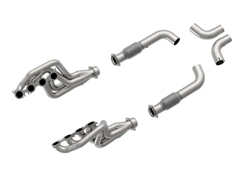 Kooks Stainless Steel Long-Tube Headers For 2020 Mustang Gt500 – 5.2L Supercharged, W/Green Catted Connection Pipe 1