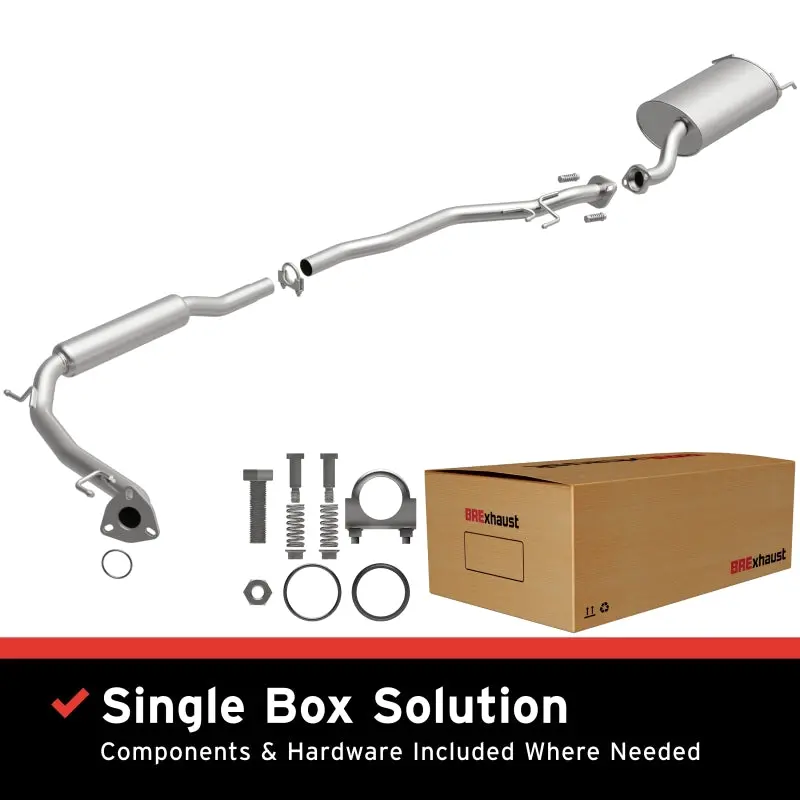 Magnaflow Bre Cat-Back Exhaust System For 2007–2008 Honda Fit 1.5L 1