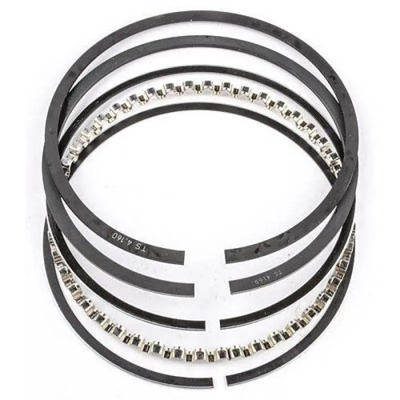 Mahle Performance Hv385 Ring Set – Steel Top Compression Ring, 3.759In Bore, 1.2Mm Thickness, 0.133In Radial Wall, Moly-Coated 1