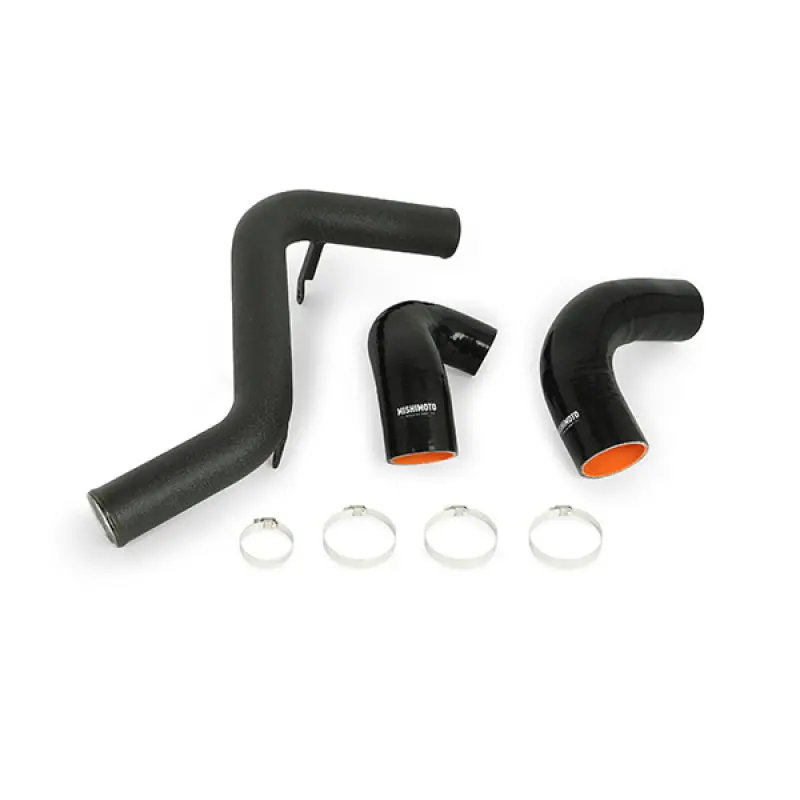 Mishimoto Hot-Side Intercooler Pipe Kit – Wrinkle Black Finish, For 2013+ Ford Focus St 1