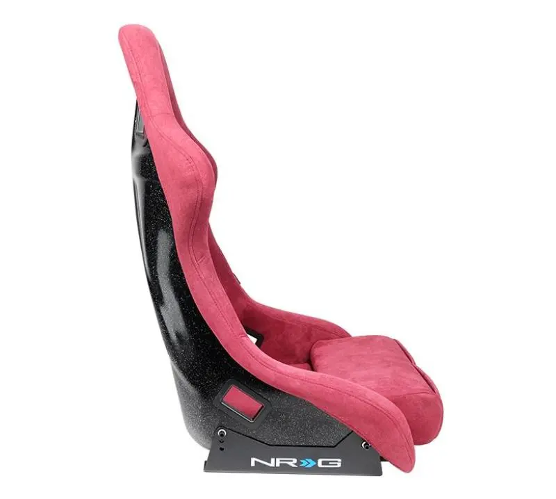 Nrg Frp Bucket Seat – Prisma Edition, Medium Size, Maroon With Pearlized Back 1