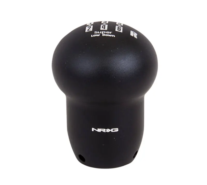 Nrg Universal Low-Profile Shift Knob – Matte Black, Designed For 6-Speed Manual Transmissions 1