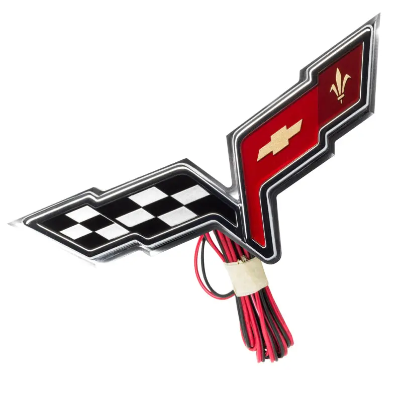 Oracle Illuminated Pink Chevrolet Corvette C6 Emblem – Includes Warranty Coverage 2