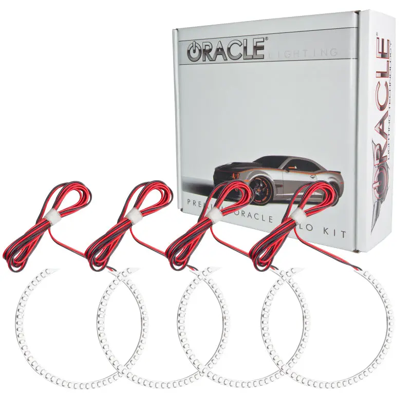 Oracle Led Halo Ring Kit For 2008–2013 Gmc Sierra – Round White Illuminated Design 1