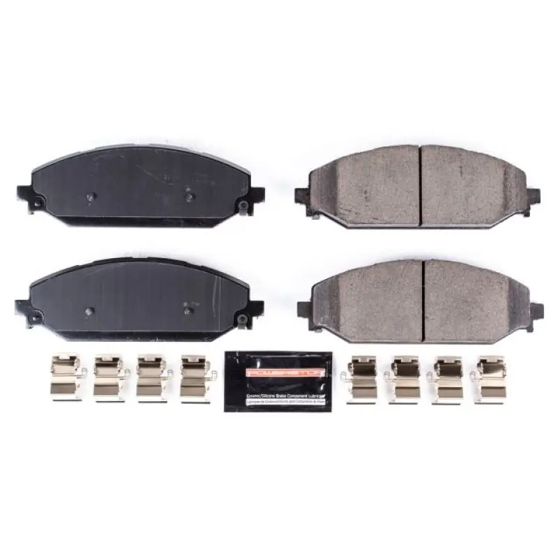 Power Stop Z23 Evolution Sport Brake Pads With Hardware – Front Axle, 2019 Ram 1500 1