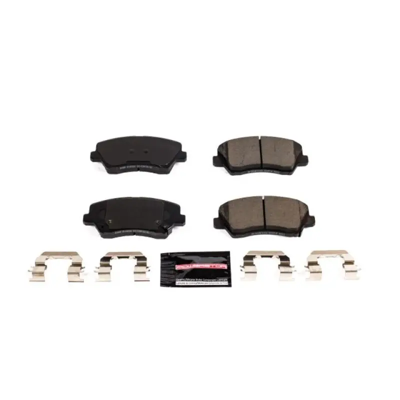 Power Stop Z23 Evolution Sport Front Brake Pads With Hardware – 2017 Hyundai Elantra Gt 1