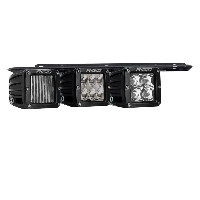 Rigid Industries Triple Fog Light Kit For 2021+ Ford F-150 Raptor – Plug-And-Play Mounting 1