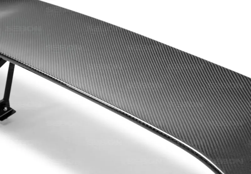Seibon Universal Gt-Style Carbon Fiber Rear Spoiler – Adjustable Mounting, Lightweight Composite 2