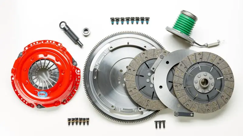 South Bend Street Dual-Disc Clutch Kit With Flywheel For 2005–2010 Ford Mustang 4.6L V8 (10″ Input) 1