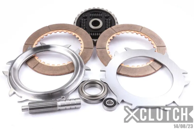 Xclutch Twin-Disc Ceramic Clutch Service Pack – 7.25" Diameter, Spring-Dampened Design 1