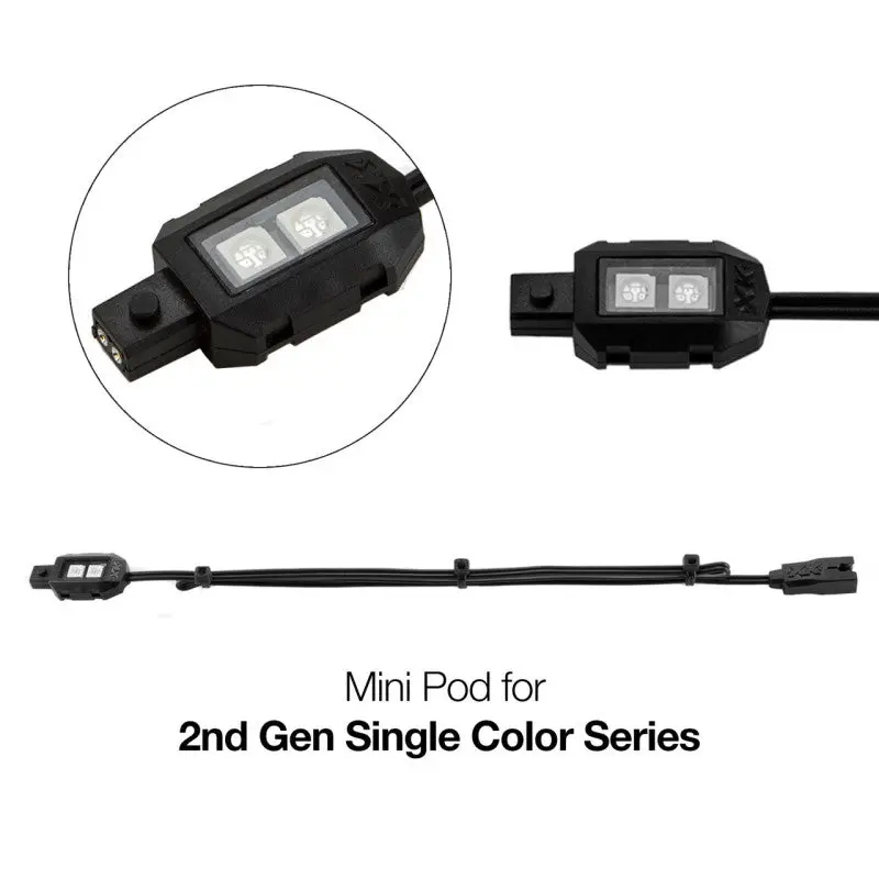 Xk Glow Ultra-Bright Single-Color Led Pod Light – Compact Red, Compatible With 2Nd-Gen Platforms 1